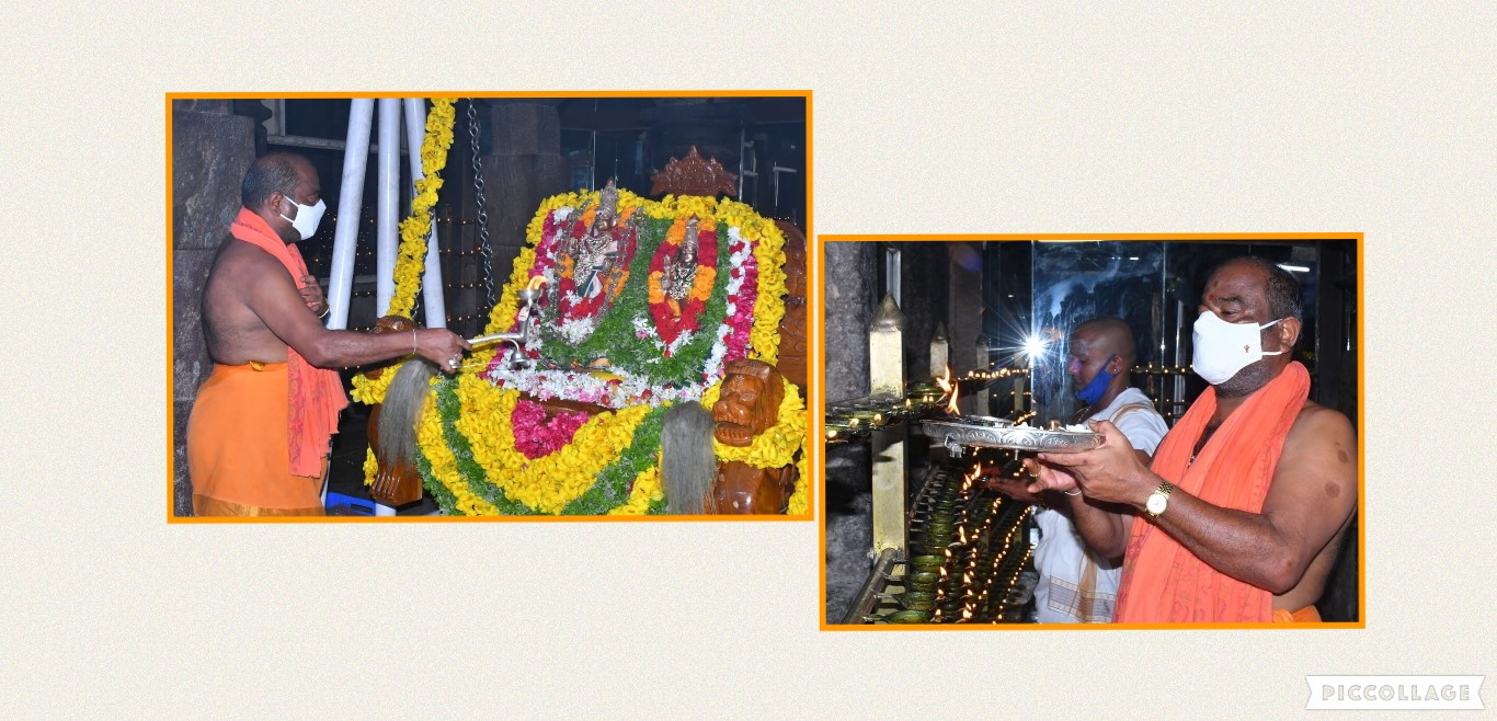 Sahasra Deepaarchana seva in Srisaila temple