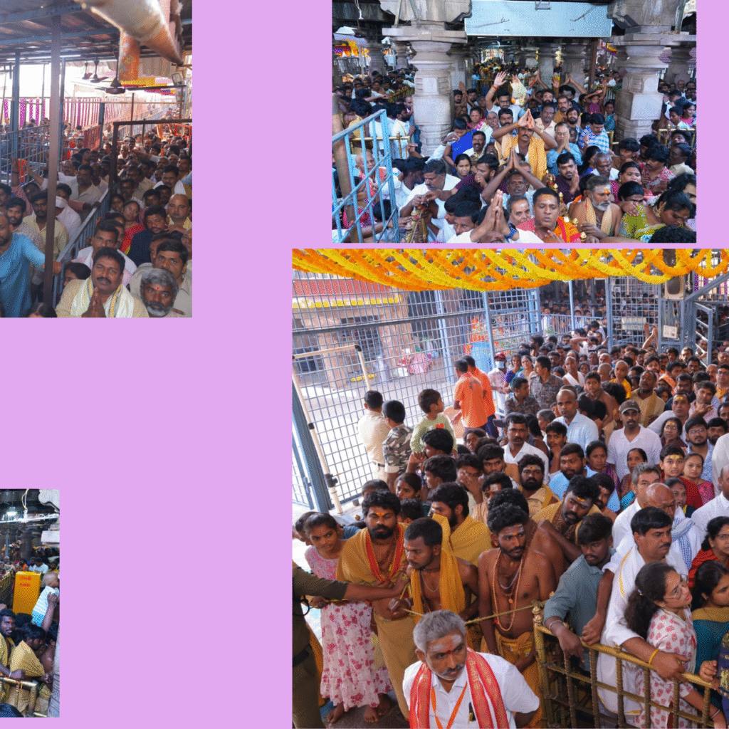 శ్రీశైలంలో భక్తి పరవళ్ళు