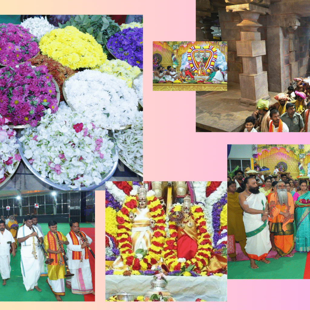 పుష్పోత్సవం, ఆలయ ఉత్సవాలతో పులకించిన భక్త జనం