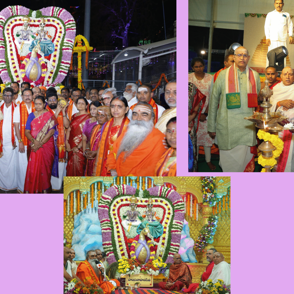 ఆనందమయంగా హంస వాహనసేవ