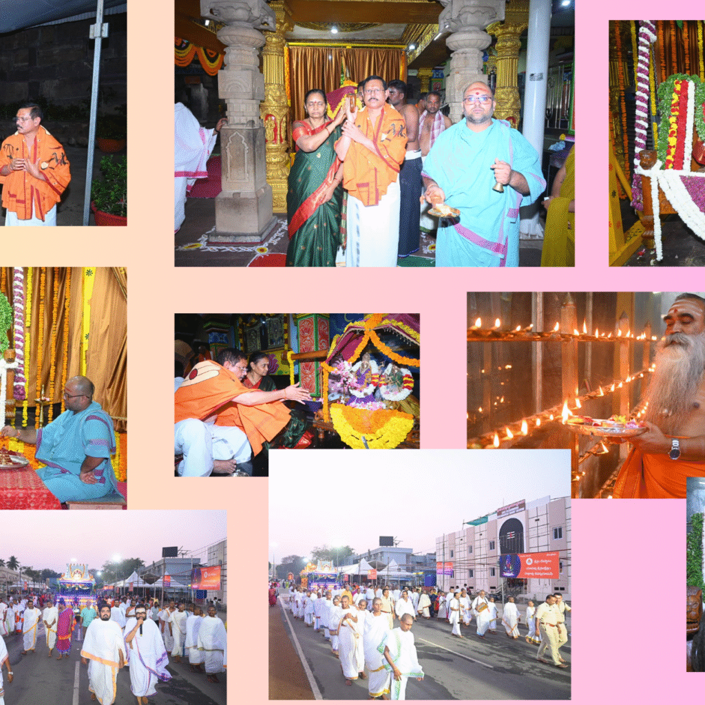 పౌర్ణమి ఘడియలు రావడంతో శ్రీశైల దేవస్థానంలో ప్రత్యేక కార్యక్రమాలు