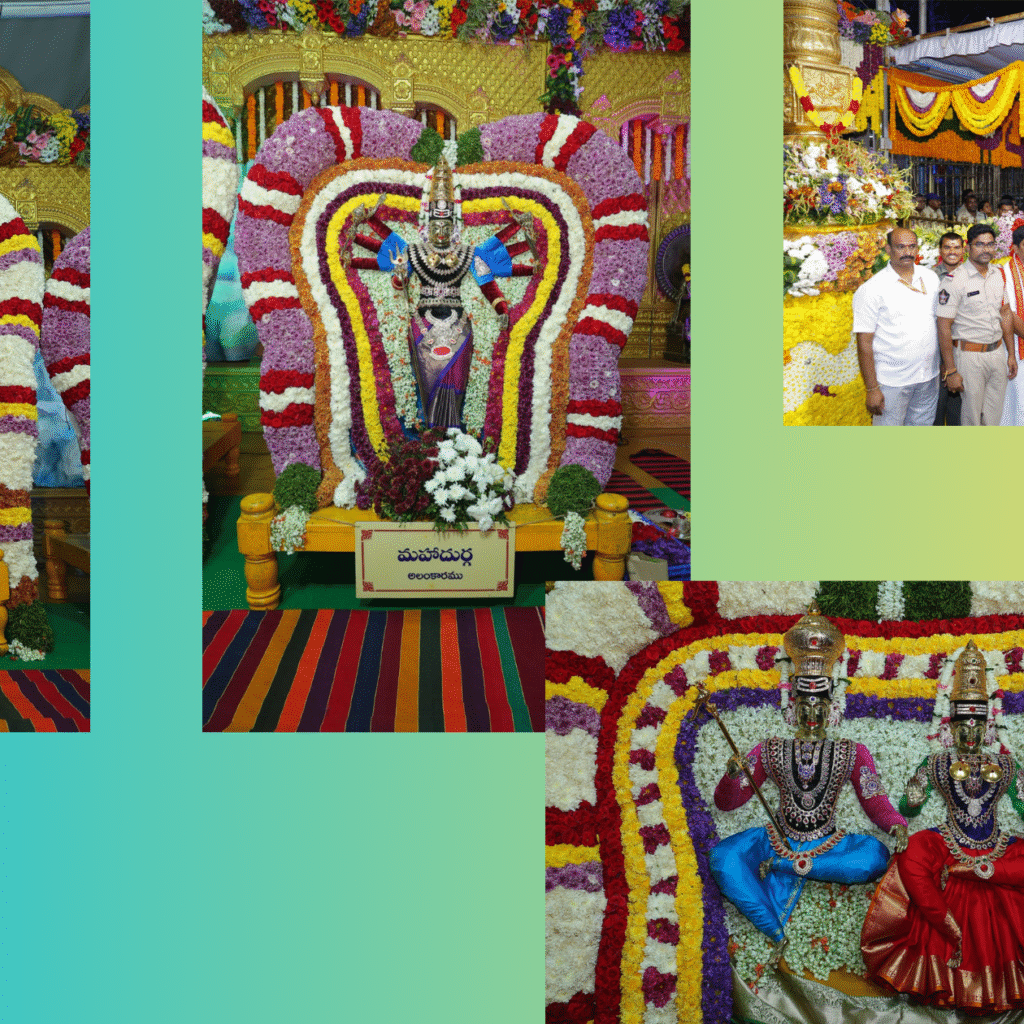 చక్కని ఏర్పాట్ల మధ్య కొనసాగుతున్న ఉగాది మహోత్సవాలు