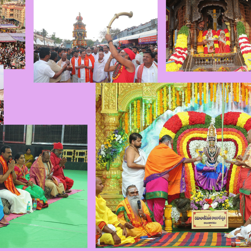 అలరించిన రథోత్సవం- కట్టుదిట్టమైన బందోబస్తు