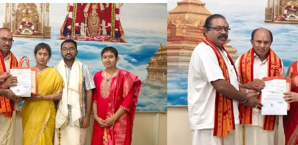 శ్రీశైల  అన్నప్రసాద వితరణ పథకానికి విరాళం