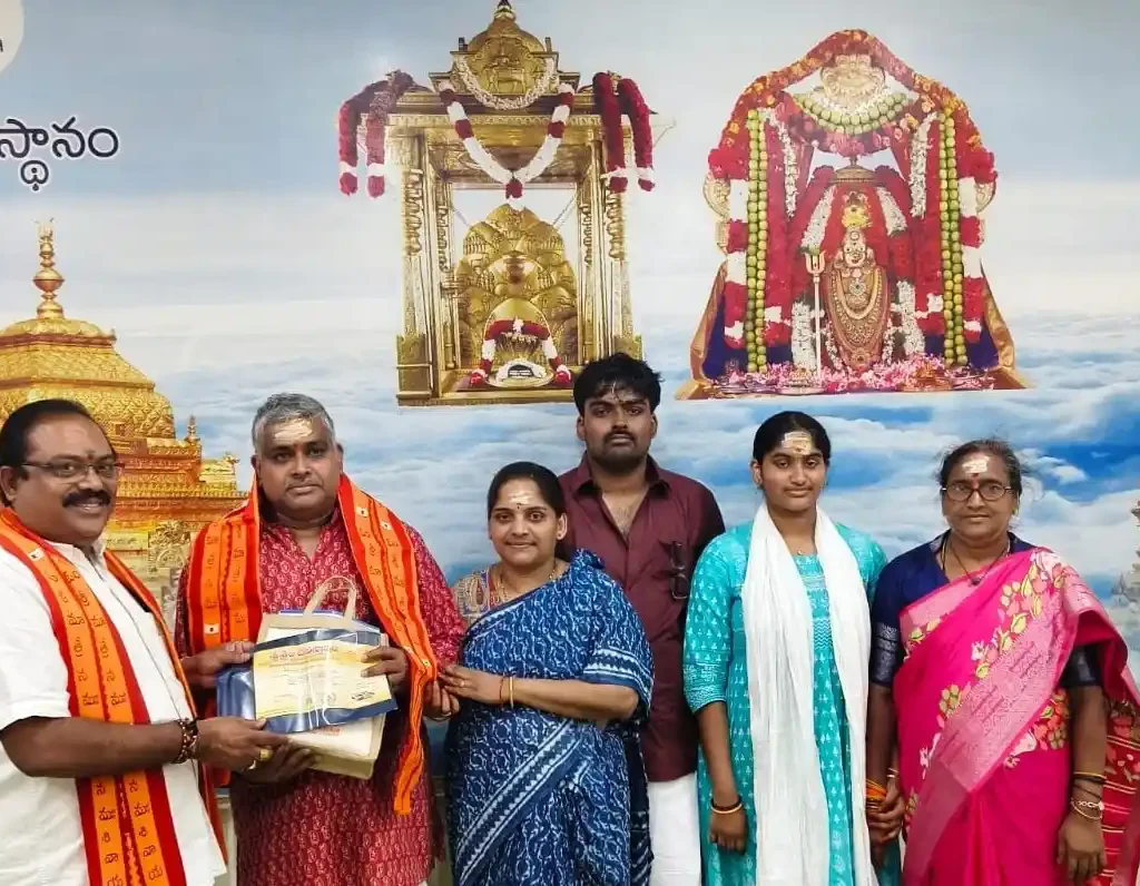 అన్నప్రసాద వితరణ పథకానికి విరాళం