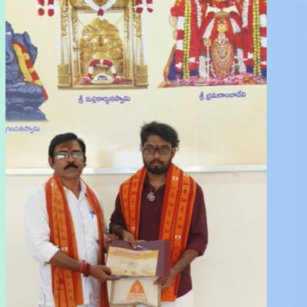 అన్నప్రసాద వితరణ పథకానికి సి. శశాంక్, తిరుపతి విరాళం